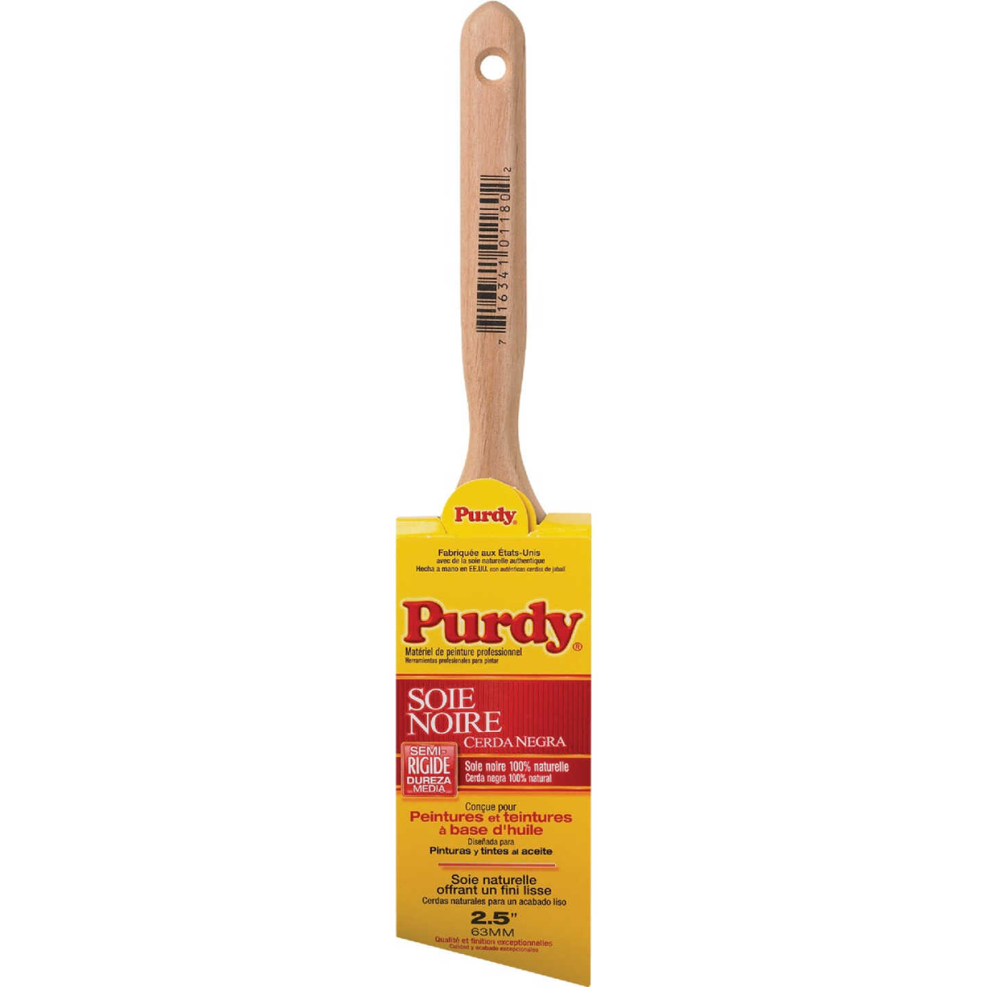 Purdy Black Bristle Extra Oregon 2-1/2 In. Angular Trim Paint Brush Image 3