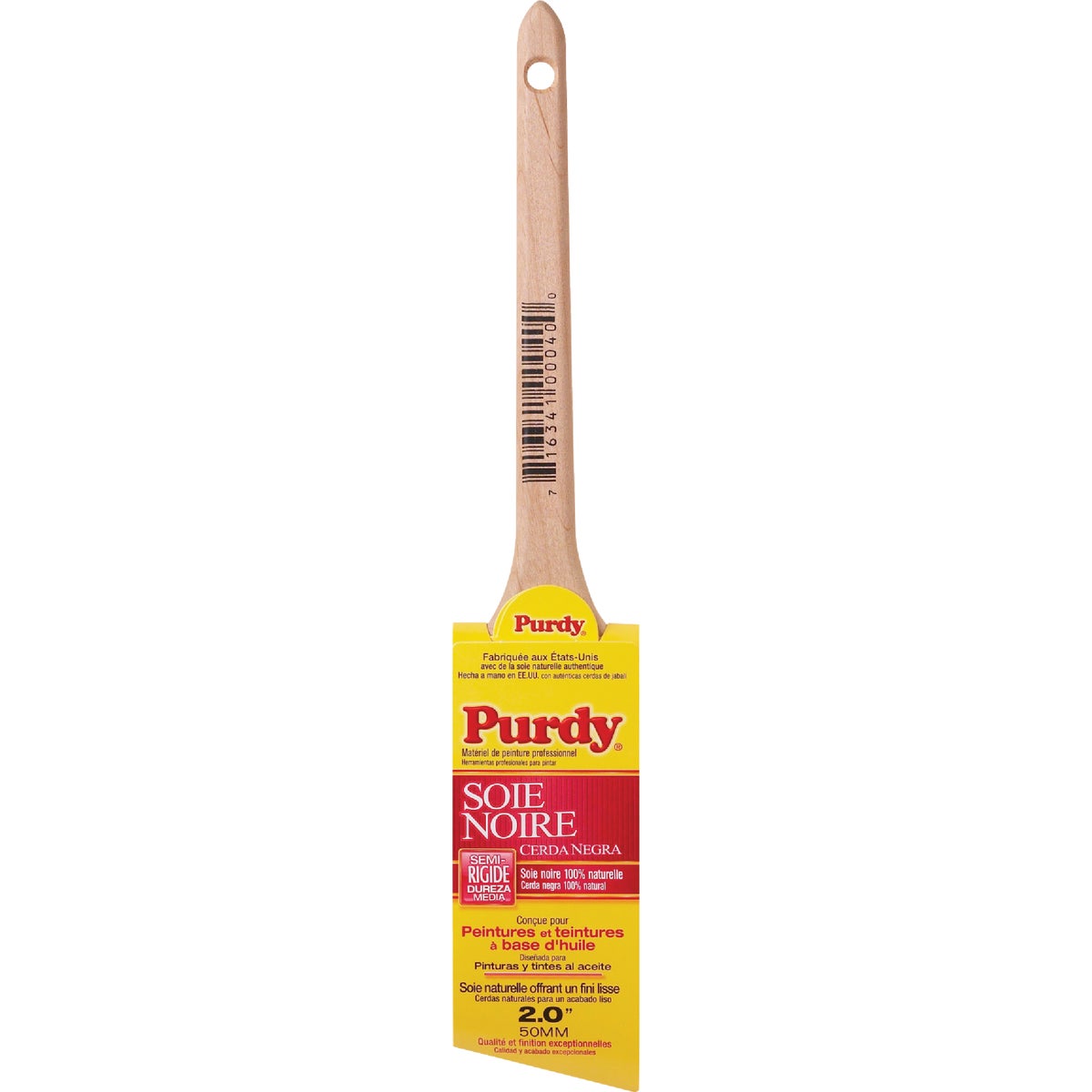 Purdy Black Bristle 2 In. Angular Trim Paint Brush Image 6