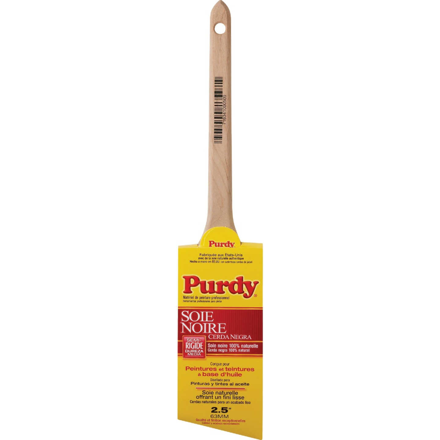 Purdy Black Bristle 2-1/2 In. Angular Trim Paint Brush Image 4