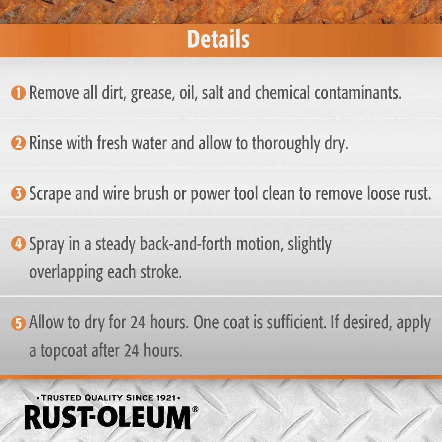 Rust-Oleum Stops Rust 10.25 Oz. Flat Black Rust Reformer Image 2
