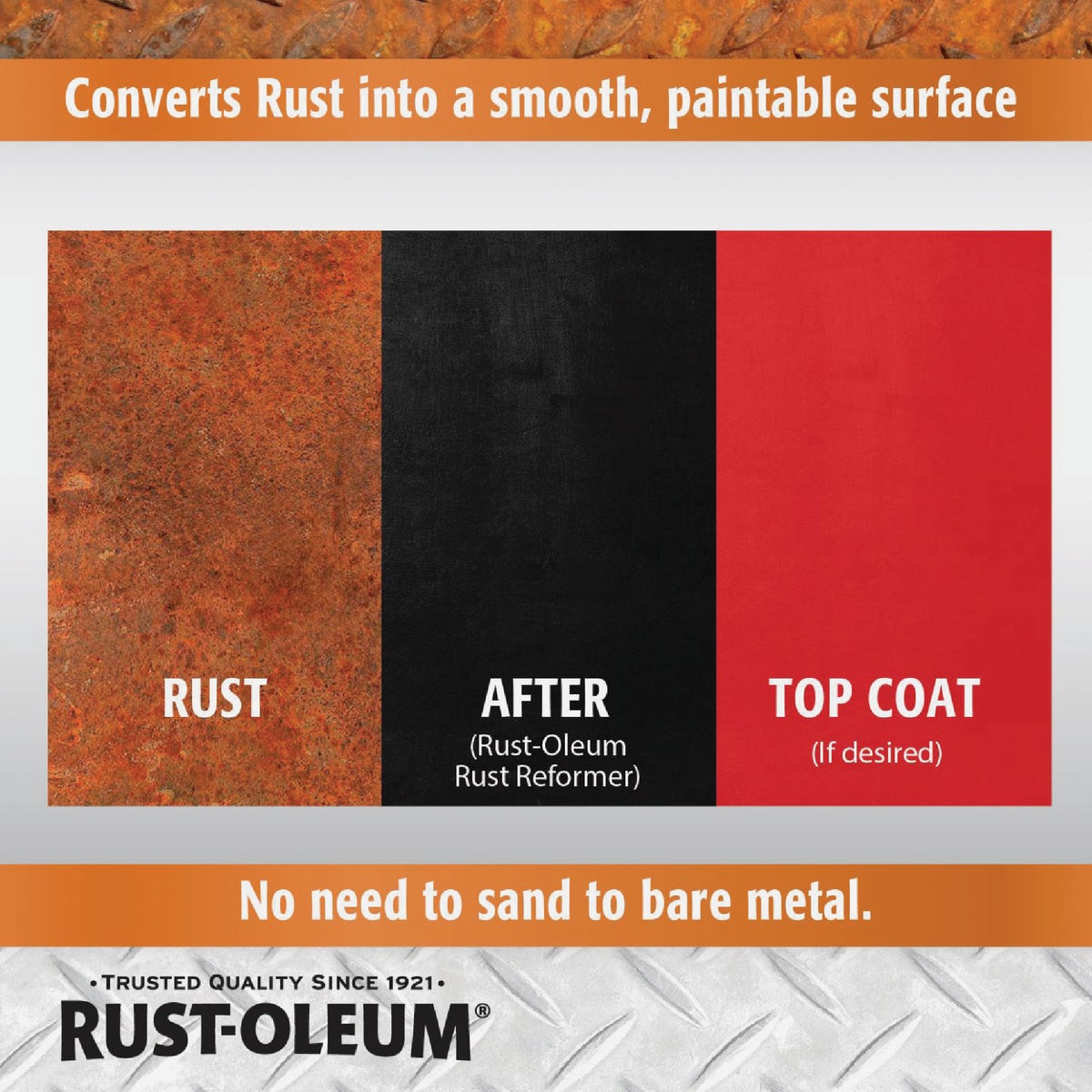  Rust-Oleum Stops Rust 10.25 Oz. Flat Black Rust Reformer Image 5