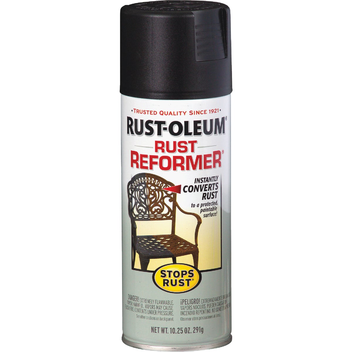  Rust-Oleum Stops Rust 10.25 Oz. Flat Black Rust Reformer Image 8
