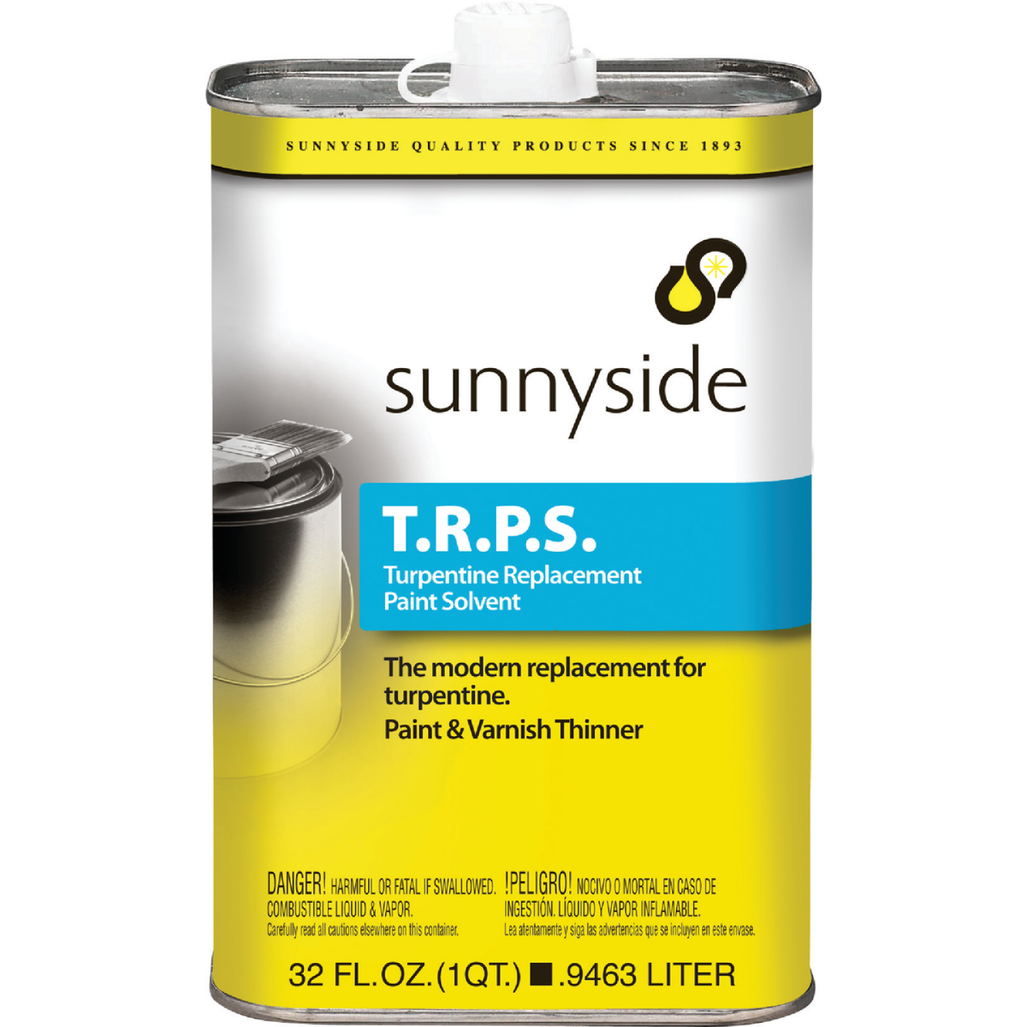 Sunnyside 1 Quart T.R.P.S.Turpentine Replacement Paint Solvent Image 1