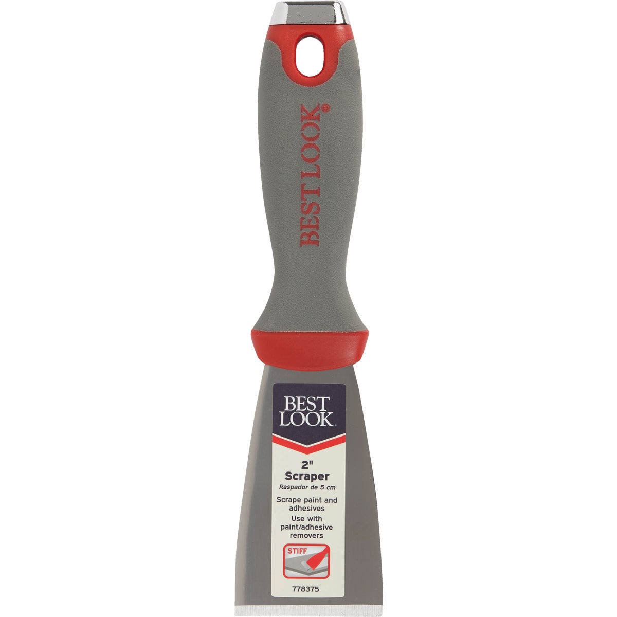 Best Look 2 In. Stiff Ergo Scraper Image 2