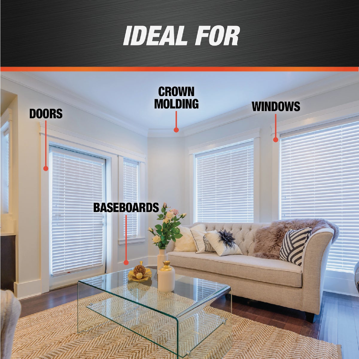 Dap Dynaflex 230 10.1 Oz. 100% Waterproof Window, Door, Siding & Trim Elastomeric Sealant, Gray Image 6