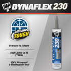 Dap Dynaflex 230 10.1 Oz. 100% Waterproof Window, Door, Siding & Trim Elastomeric Sealant, Gray Image 2