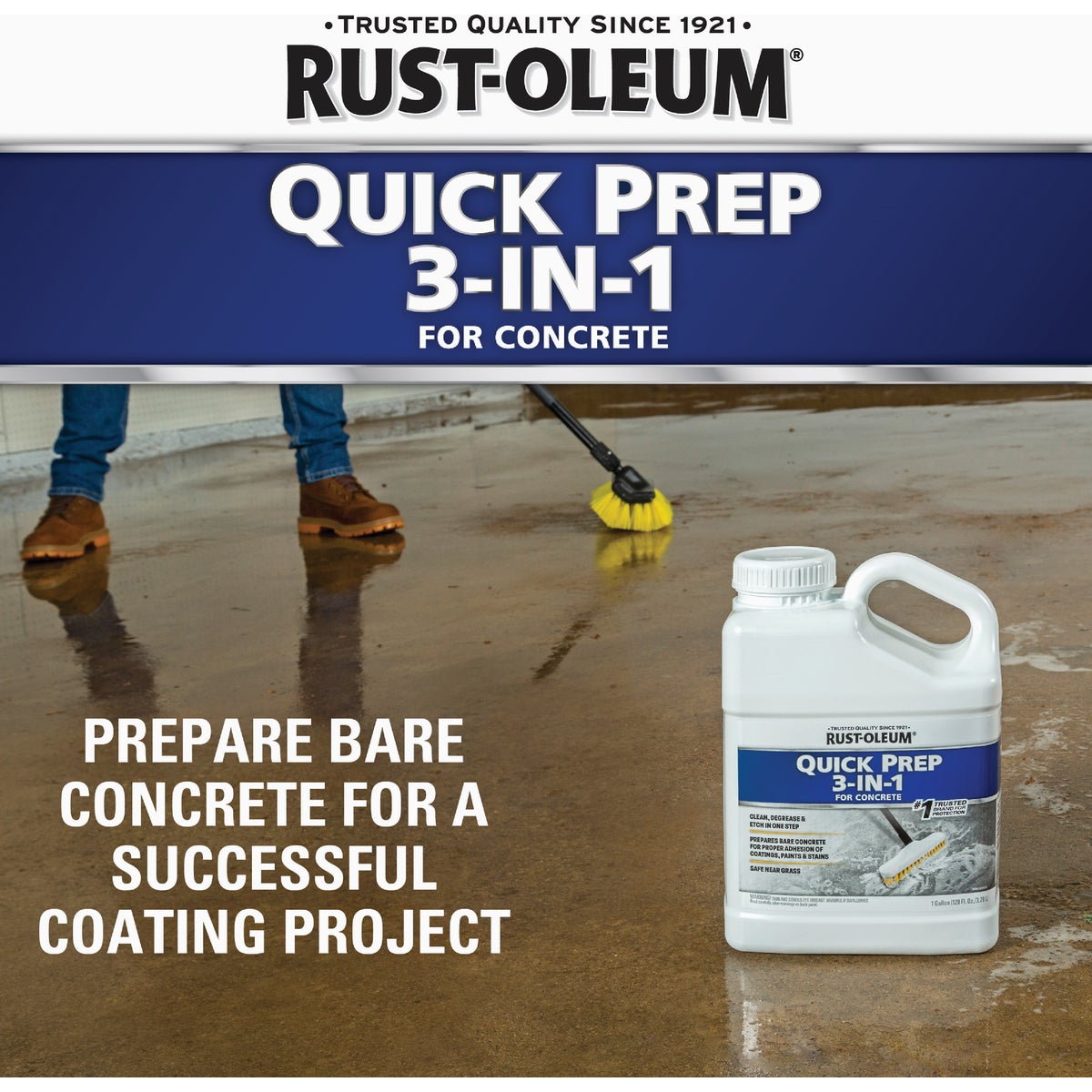 Rust-Oleum 1 Gal. Quick Prep 3-In-1 Cleaner, Degreaser & Etch Image 3