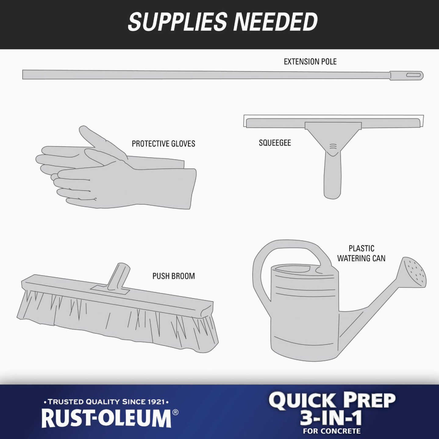 Rust-Oleum 1 Gal. Quick Prep 3-In-1 Cleaner, Degreaser & Etch Image 2