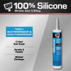 DAP 9.8 Oz. Window, Door & Siding Silicone Sealant, Aluminum Image 3