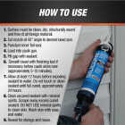 DAP 9.8 Oz. Window, Door & Siding Silicone Sealant, Black Image 3