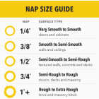 Purdy White Dove 9 In. x 3/8 In. Woven Fabric Roller Cover Image 3