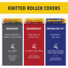 Purdy White Dove 9 In. x 3/8 In. Woven Fabric Roller Cover Image 2