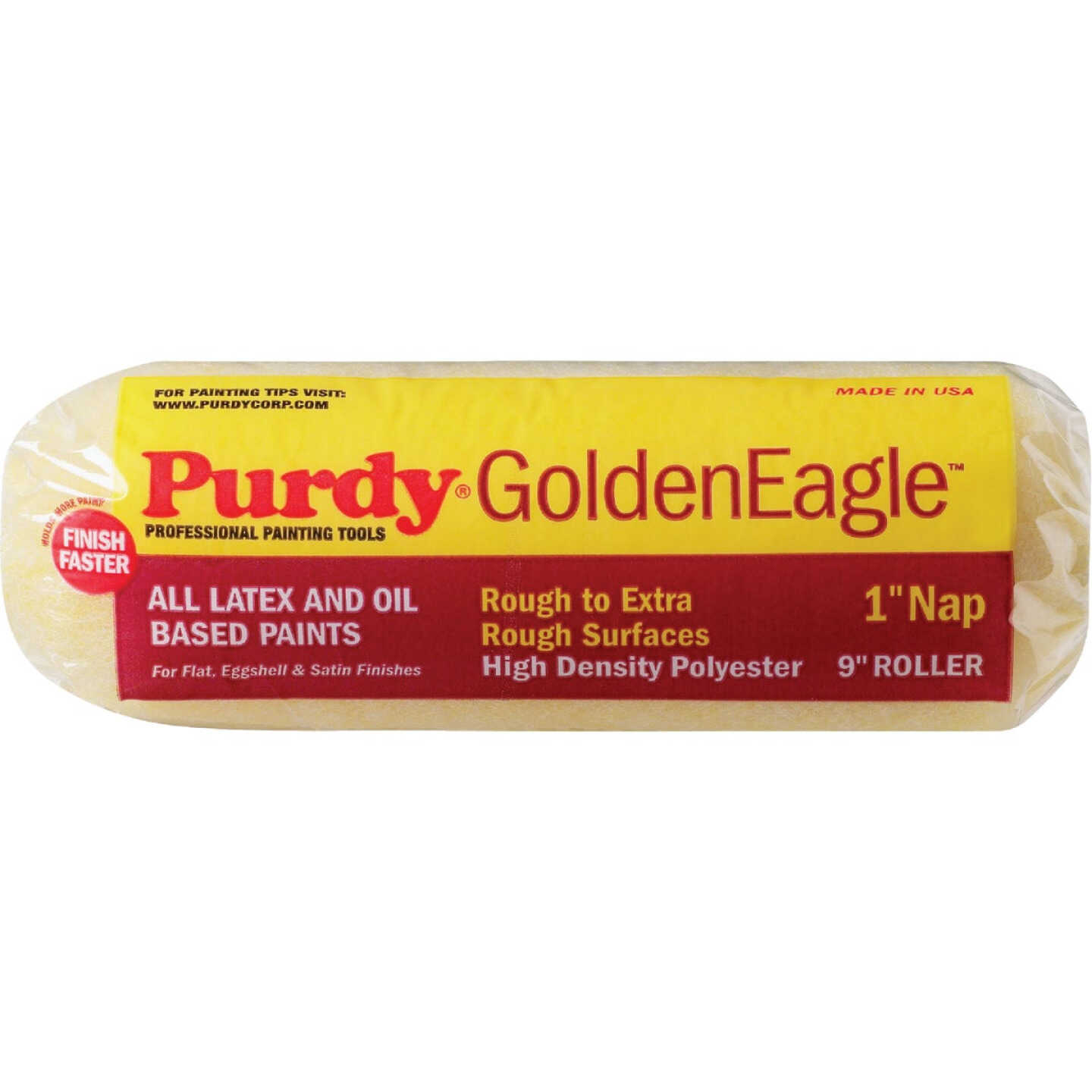 Purdy Golden Eagle 9 In. x 1 In. Knit Fabric Roller Cover Image 1