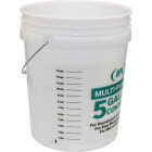 Leaktite 5 Gal. Clear Plastic Bucket with Measuring Increments Image 4