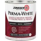 Zinsser Perma-White White-Tintable Semi-Gloss Quart Mildew Paint Image 1