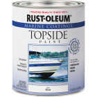 Rust-Oleum Gloss Marine Boat Topside Paint, White, 1 Qt. Image 7