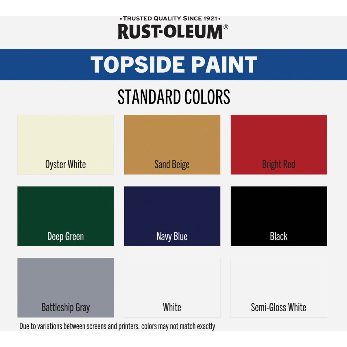 Rust-Oleum Semi-Gloss Marine Boat Topside Paint, White, 1 Qt. Image 5