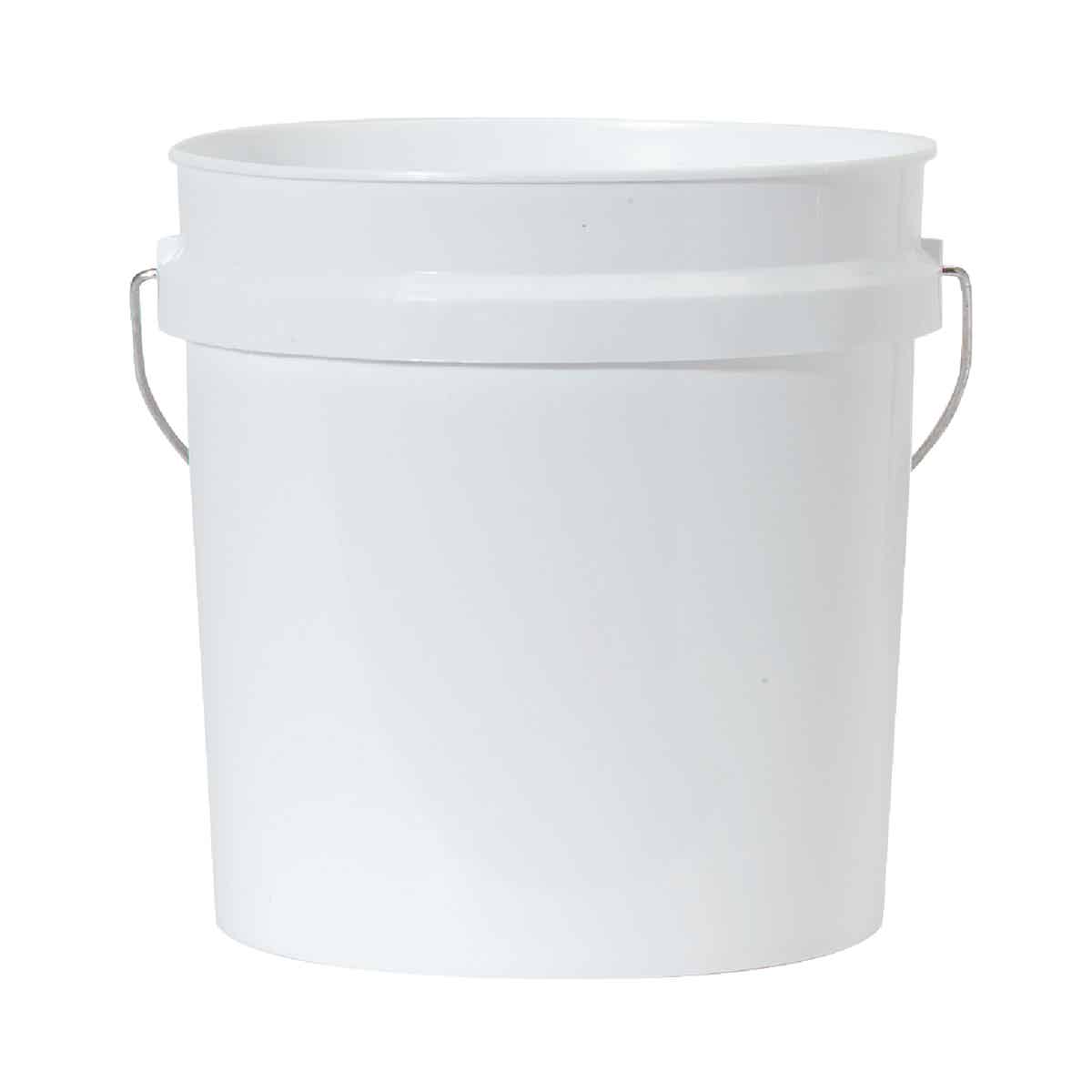 Leaktite 2 Gal. White Plastic Bucket