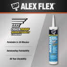 Dap Alex Flex 10.1 Oz. Premium Molding & Trim Acrylic Latex Siliconized Sealant, Antique White Image 2