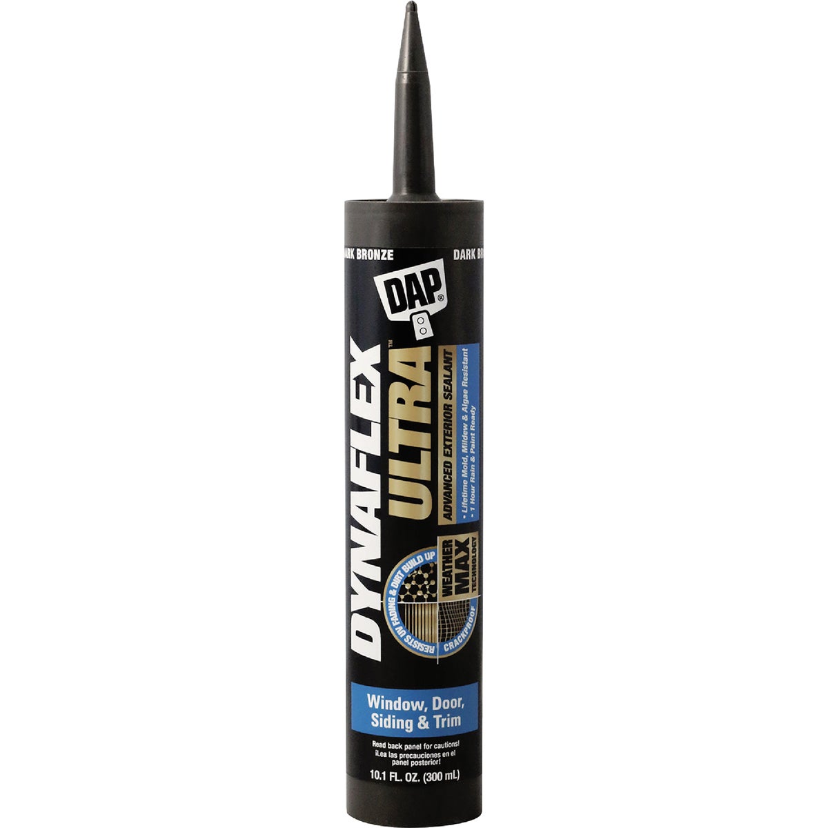 Dap Dynaflex Ultra 10.1 Oz. Dark Bronze Advanced Exterior Sealant for Window, Door & Siding Image 1