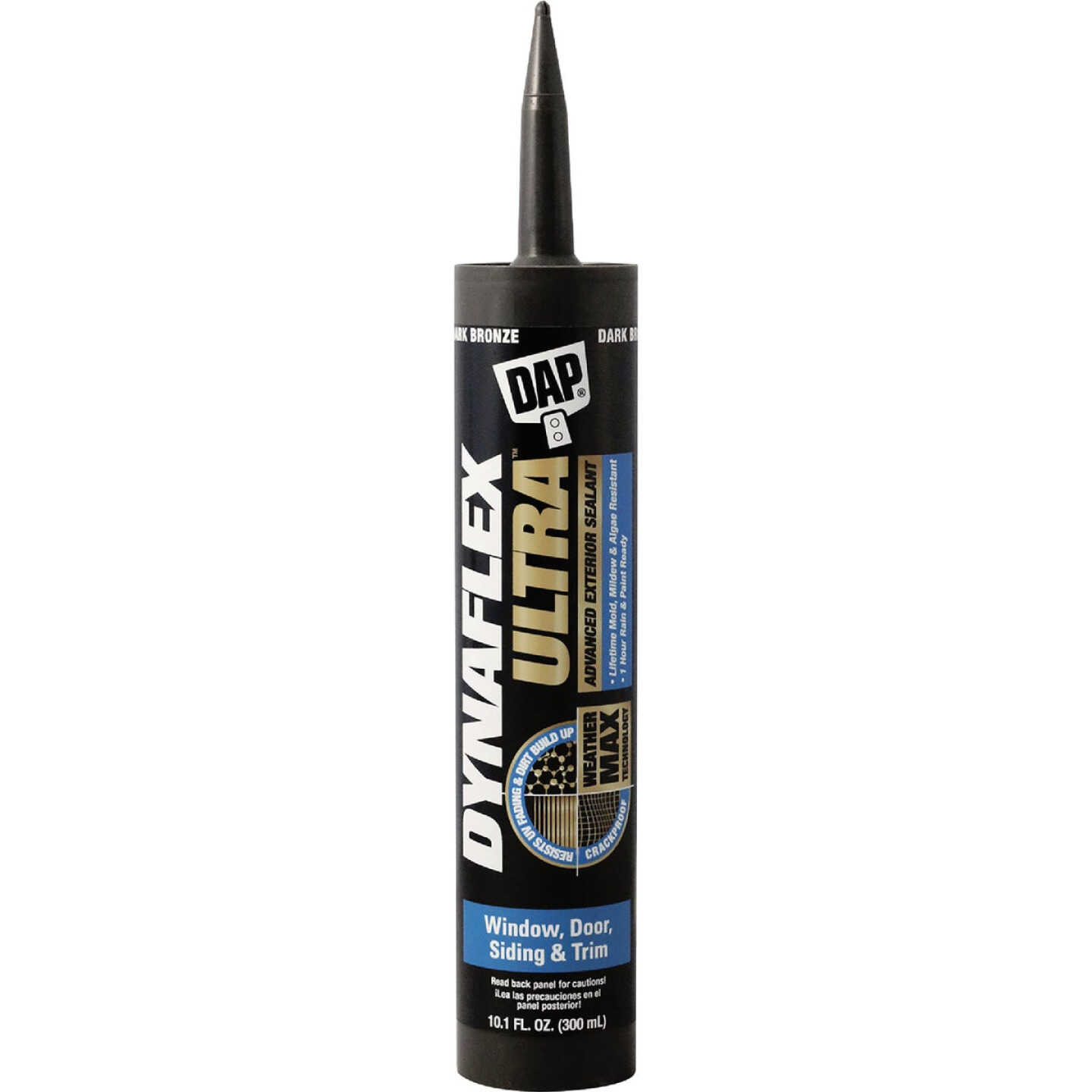 Dap Dynaflex Ultra 10.1 Oz. Dark Bronze Advanced Exterior Sealant for Window, Door & Siding Image 1