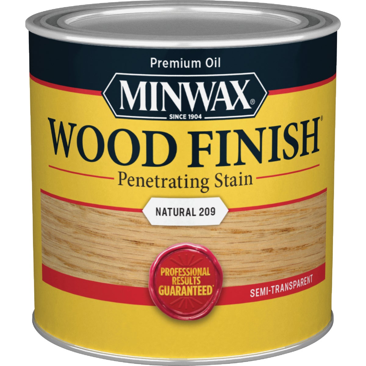 Minwax Wood Finish Penetrating Stain, Natural, 1/2 Pt. Image 7