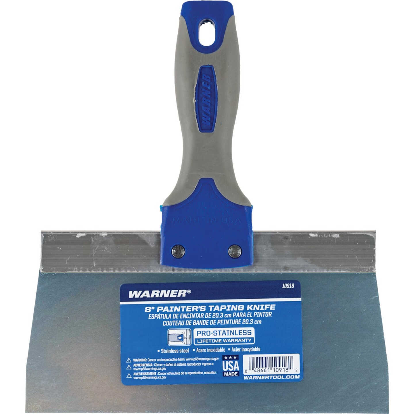 Warner ProGrip 8 In. Stainless Steel Taping Knife Image 2