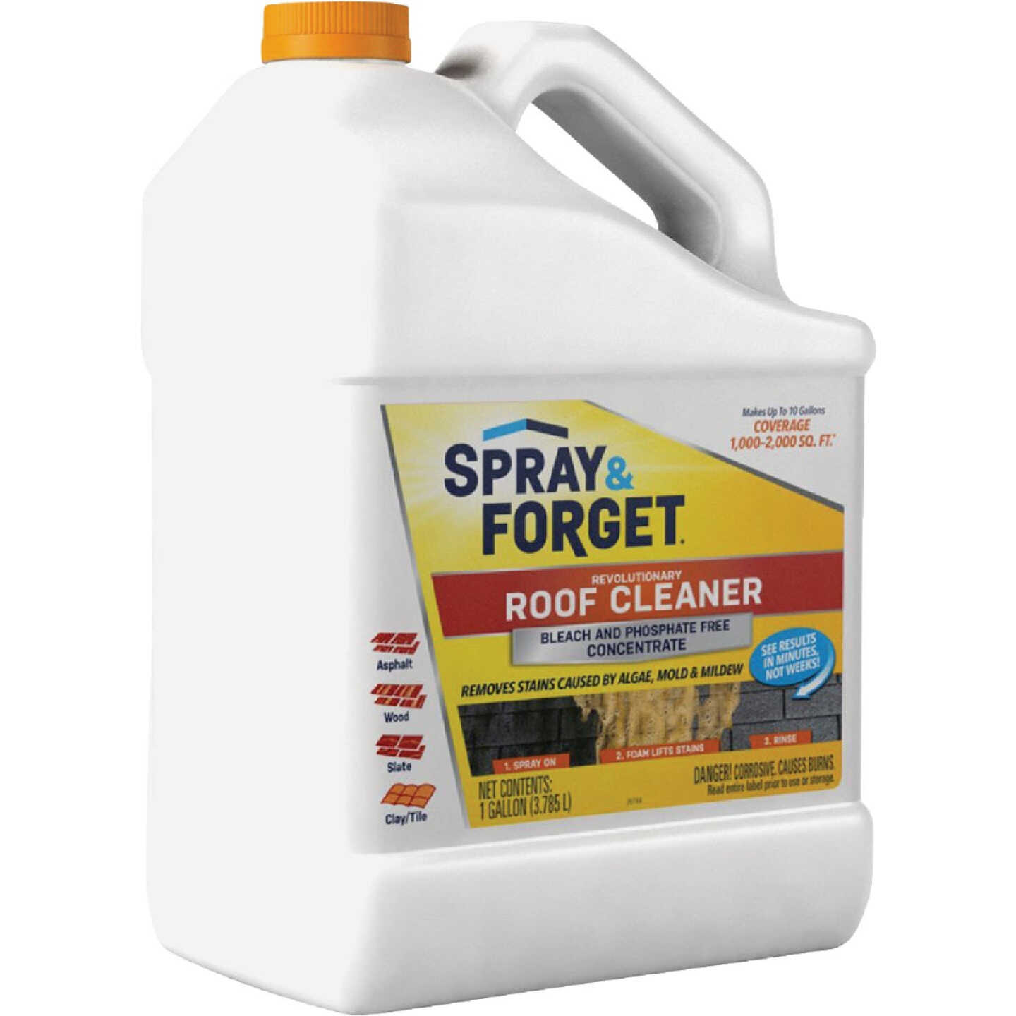 Spray & Forget 1 Gal. Revolutionary Roof Cleaner Concentrate Image 1
