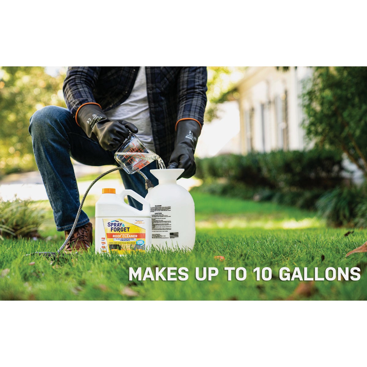 Spray & Forget 1 Gal. Revolutionary Roof Cleaner Concentrate Image 3