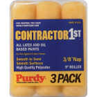 Purdy Contractor 1st 9 In. x 3/8 In. Knit Fabric Roller Cover (3-Pack) Image 1