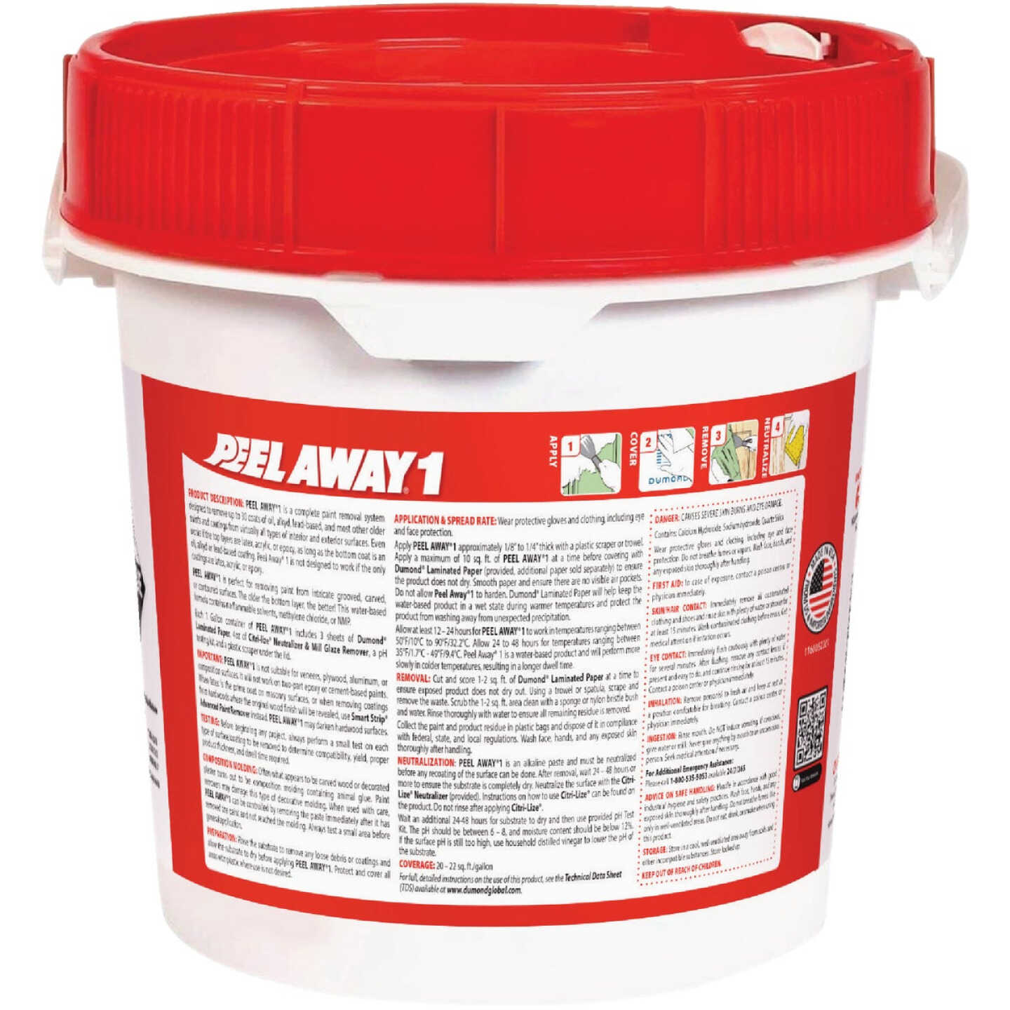 Dumond Peel Away 1 Paint Remover, 1 Gal. Image 2