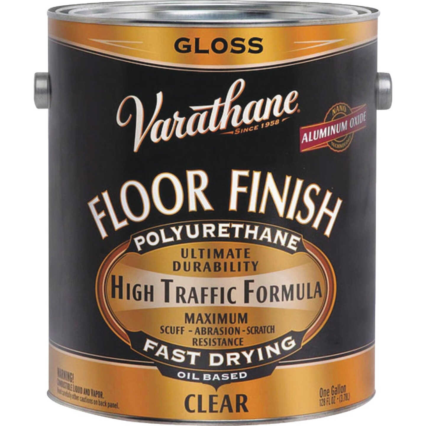 Varathane Premium Oil-Based Clear Gloss Floor Finish, Gallon Image 2