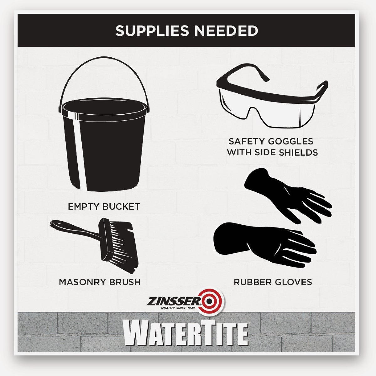 Zinsser WaterTite 2.5 Lb. Box Hydraulic Cement Image 4