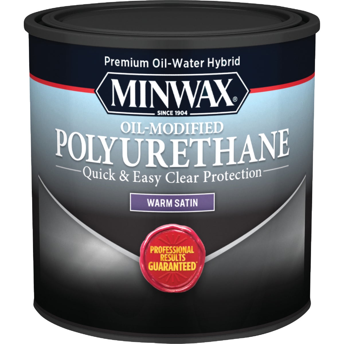 Minwax Satin Water Based Oil-Modified Interior Polyurethane, 1/2 Pt.