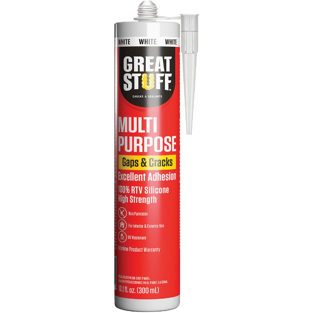 Great Stuff 10.1 Oz. White Multi-Purpose RTV Silicone Sealant