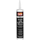 Do it Best 10.1 Oz. Clear Siliconized Acrylic Latex Caulk Image 1