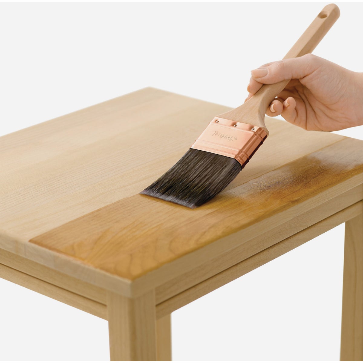 Minwax Warm Semi-Gloss Water Based Oil-Modified Interior Polyurethane, 1 Qt. Image 2