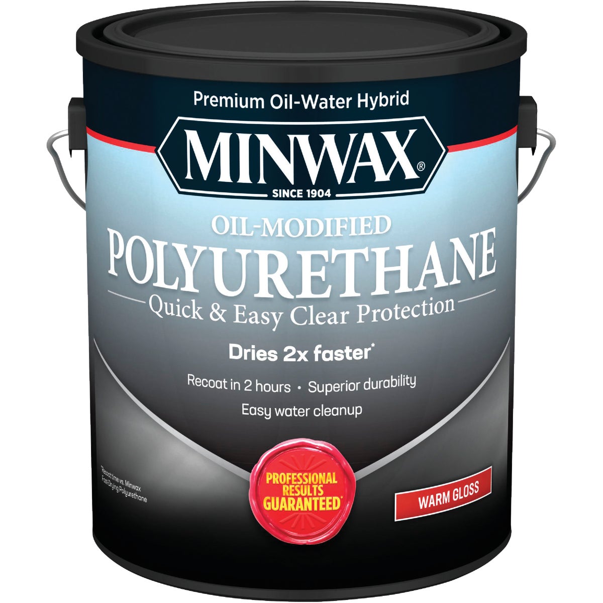 Minwax Gloss Water Based Oil-Modified Interior Polyurethane, 1 Gal.