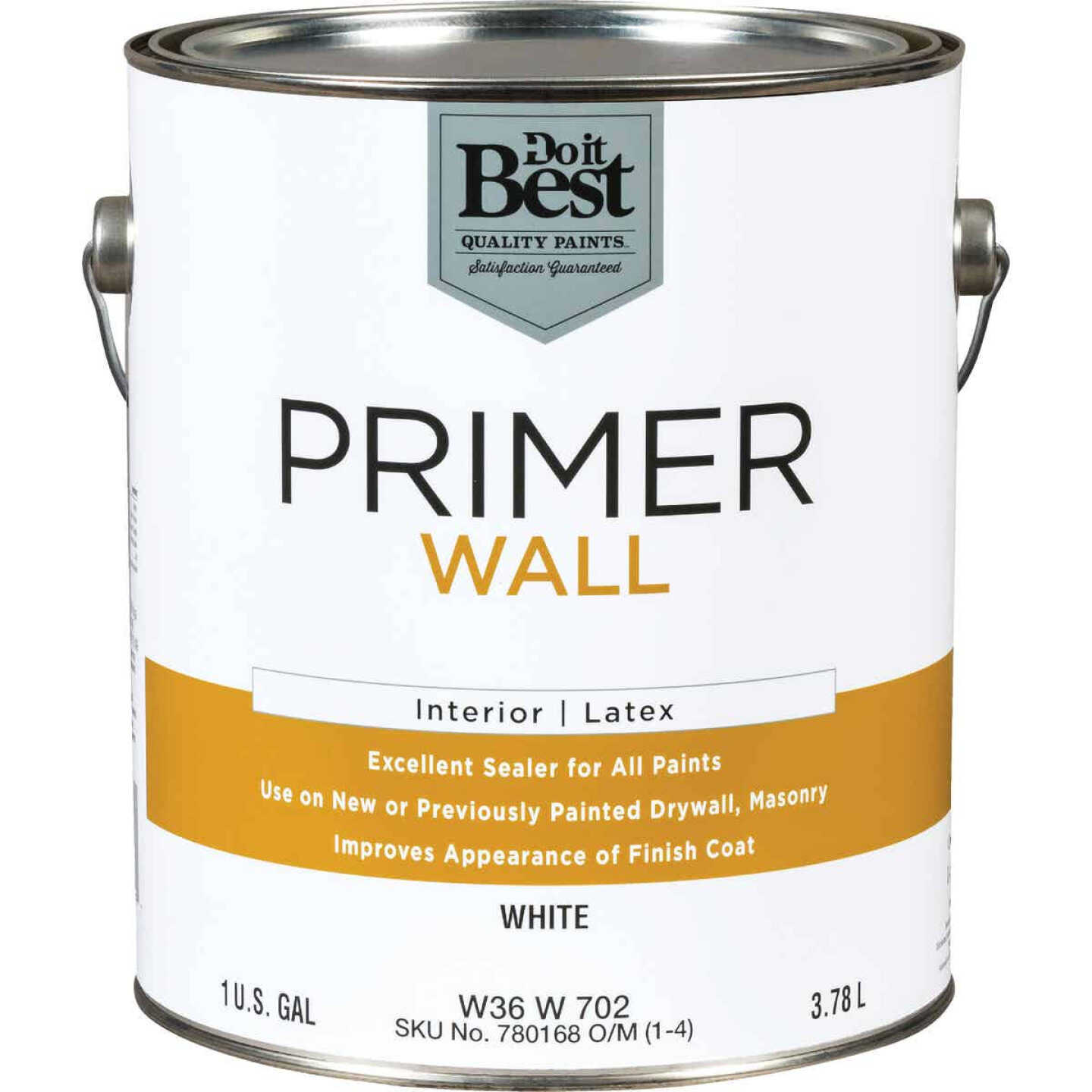 Do it Best Interior Latex Wall Primer, White, 1 Gal. Image 1