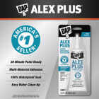 DAP Alex Plus 2.8 Oz. All-Purpose White Siliconized Acrylic Latex Caulk Image 2