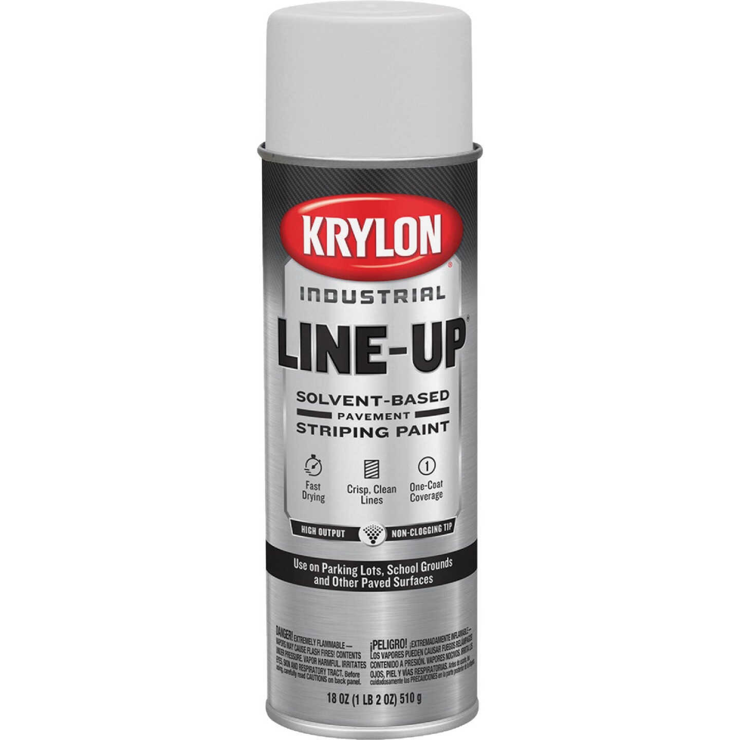 Krylon Industrial 8300 SB Highway White Striping Paint Image 5