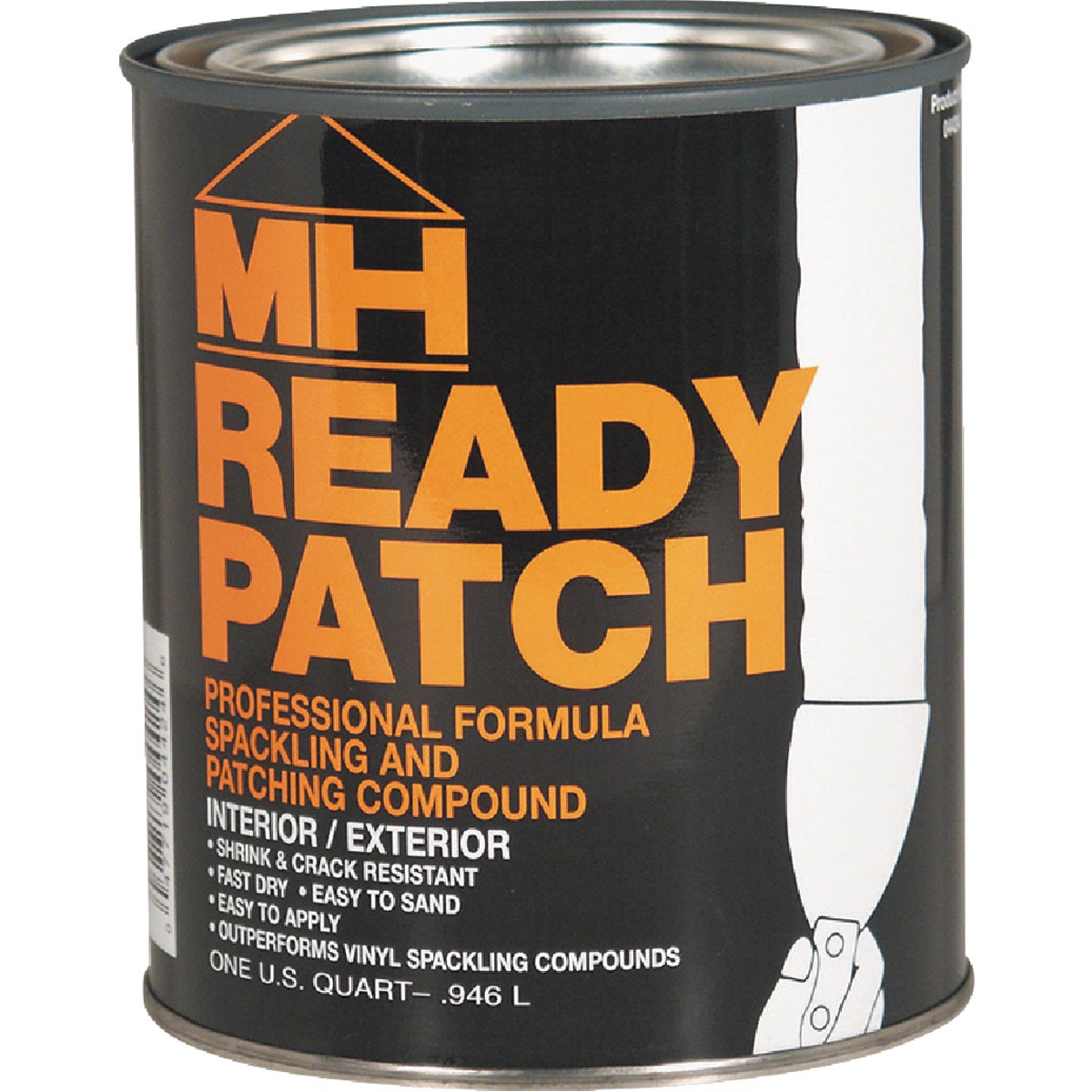 Zinsser Ready Patch 1 Qt. Off-White Professional Spackling & Patching Compound Image 2