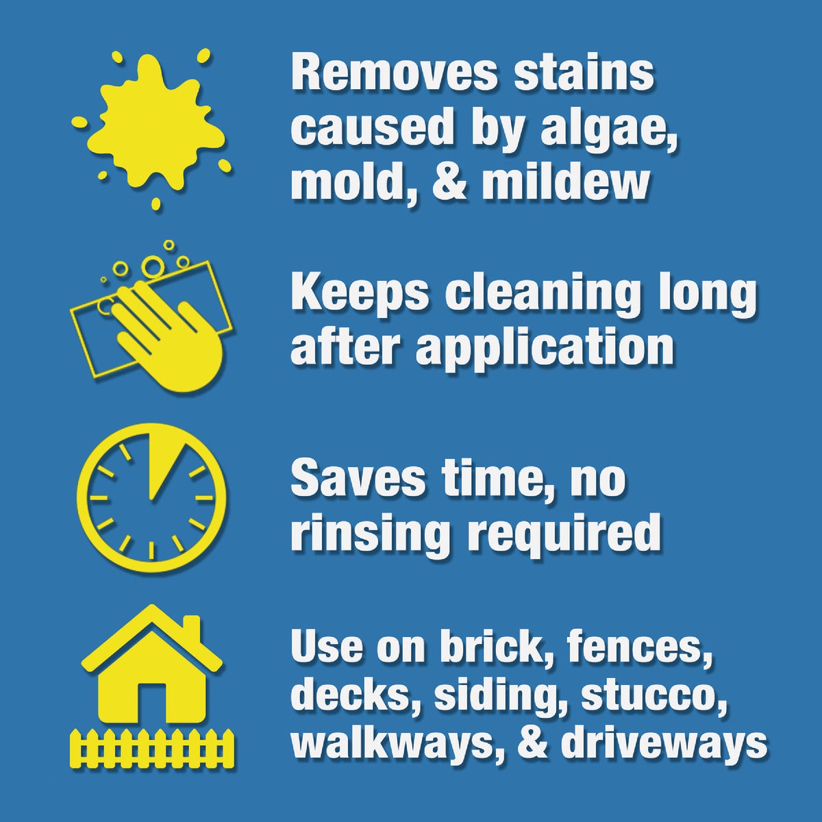 Spray & Forget 32 Oz. Hose End Sprayer House & Deck Outdoor Cleaner Image 4