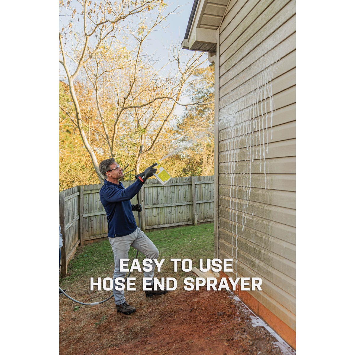 Spray & Forget 32 Oz. Hose End Sprayer House & Deck Outdoor Cleaner Image 2