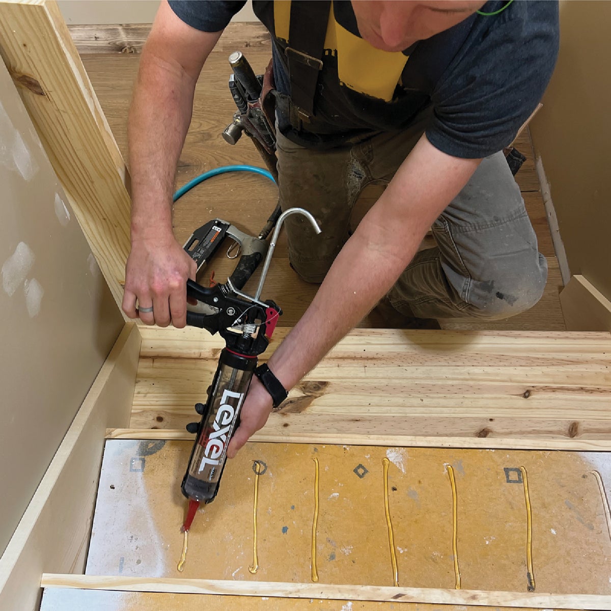 Sashco Lexel 5 Oz. Caulk Polymer Sealant, Clear Image 5