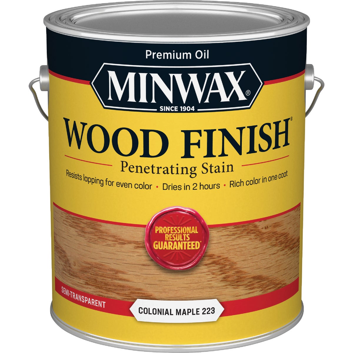 Minwax Wood Finish VOC Penetrating Stain, Colonial Maple, 1 Gal. Image 7