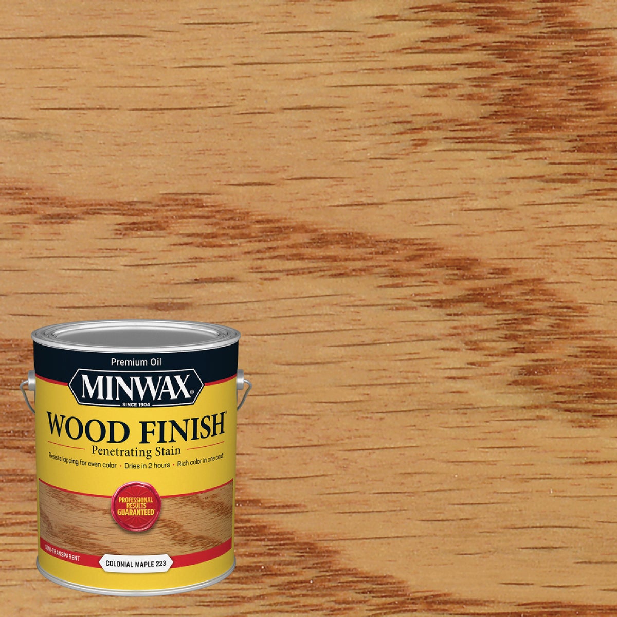 Minwax Wood Finish VOC Penetrating Stain, Colonial Maple, 1 Gal. Image 1