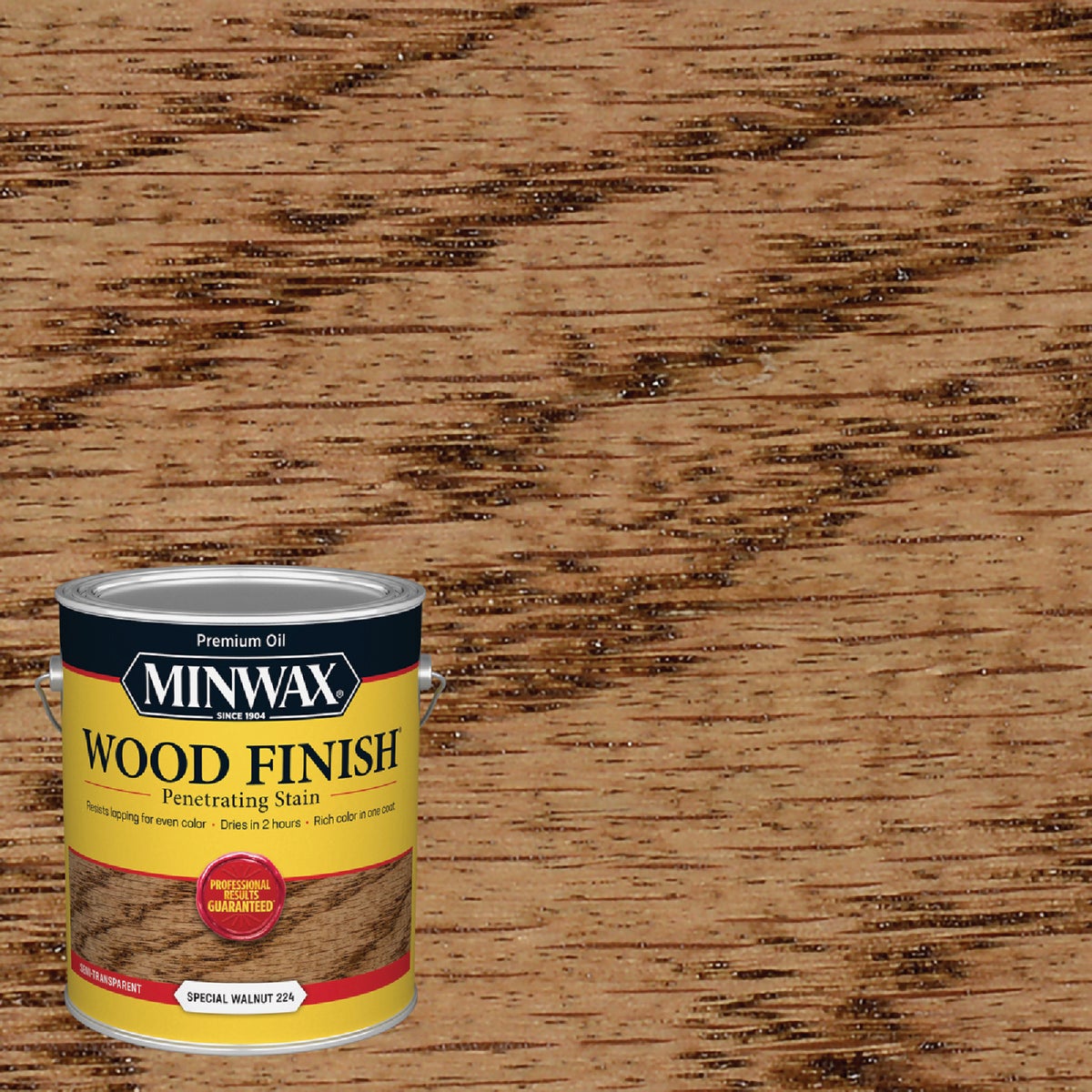 Minwax Wood Finish VOC Penetrating Stain, Special Walnut, 1 Gal. Image 1