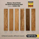 Minwax Wood Finish Penetrating Stain, Golden Oak, 1/2 Pt. Image 2