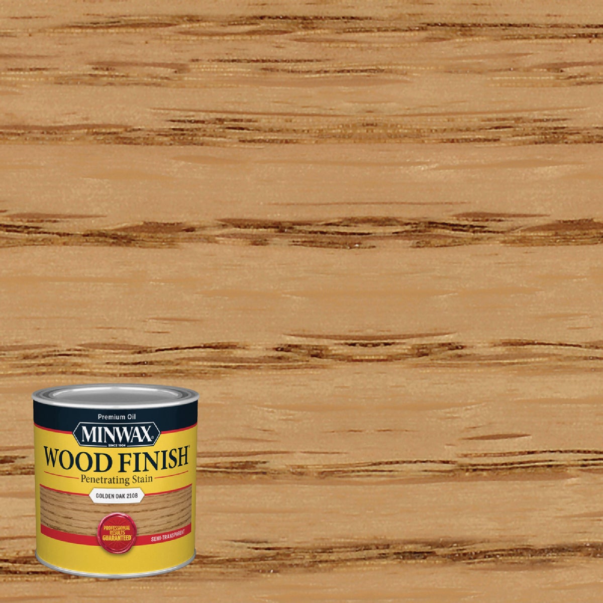 Minwax Wood Finish Penetrating Stain, Golden Oak, 1/2 Pt. Image 1